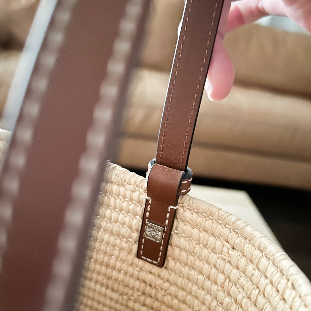 Loewe Square Small Basket tote bag - Picture 5 of 6